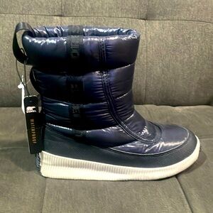 SOREL Faux Fur-Lined Quilted Boots - NO BOX